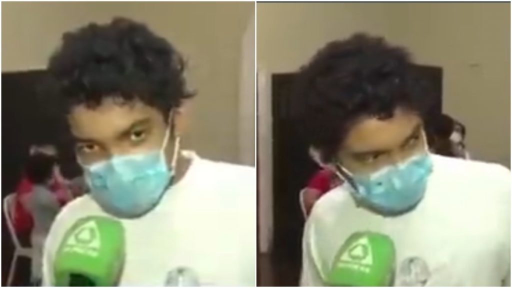 Criança incentiva vacinação infantil