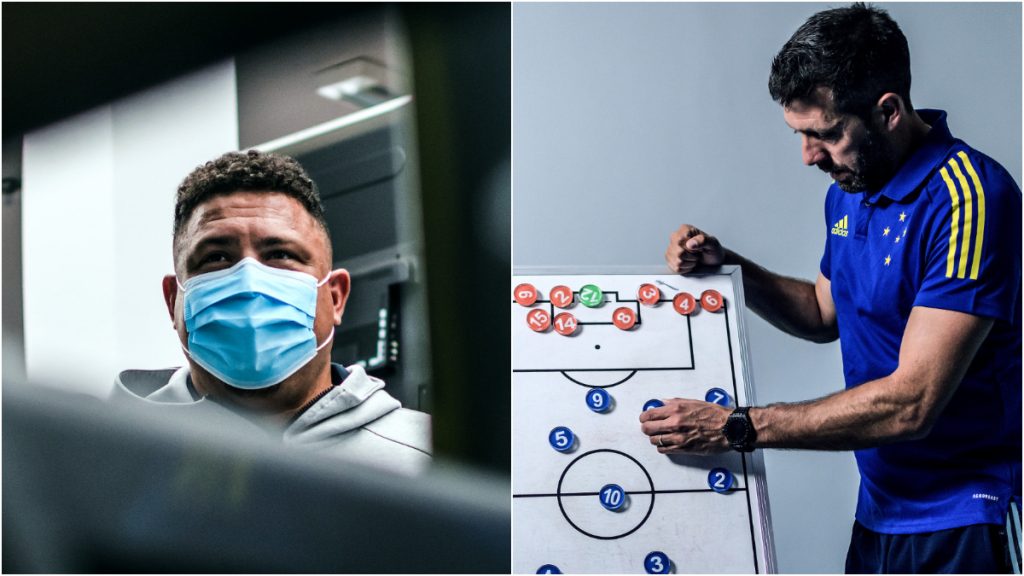 ronaldo e pezzolano cruzeiro