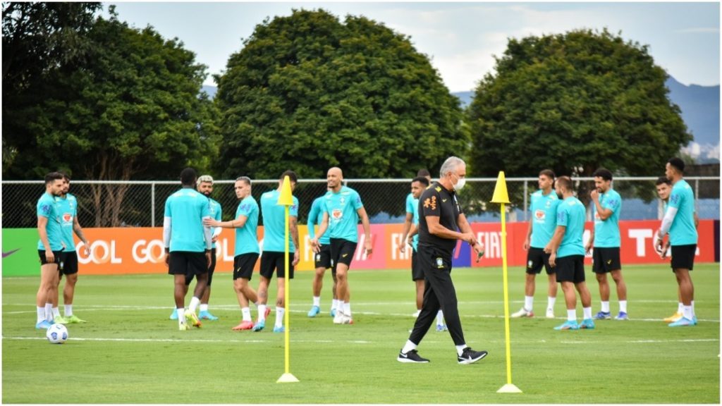 treino seleção