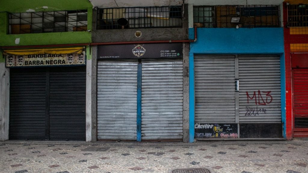 Comércio fechado