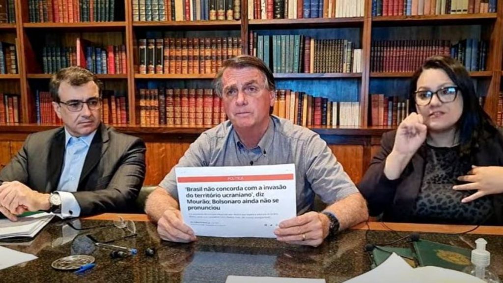 bolsonaro desautoriza mourao live