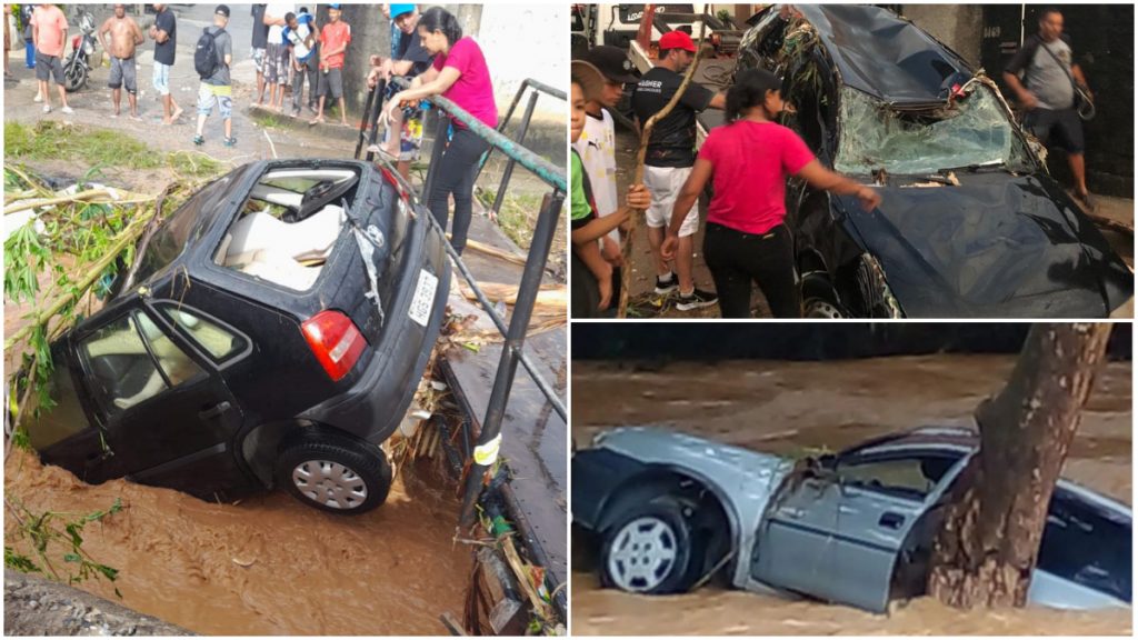 chuvas estragos minas morte carro