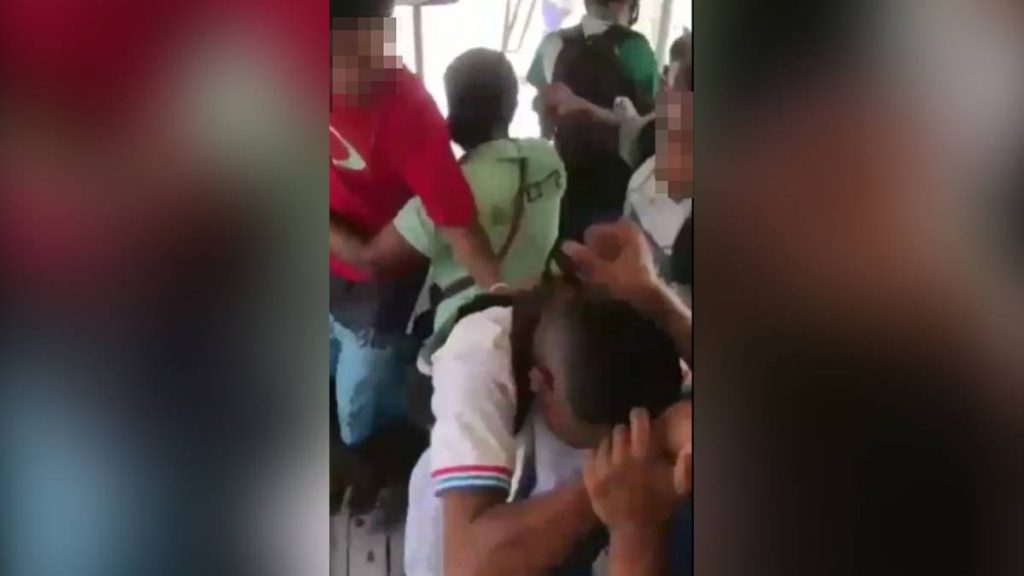 Adolescente agredido no ônibus