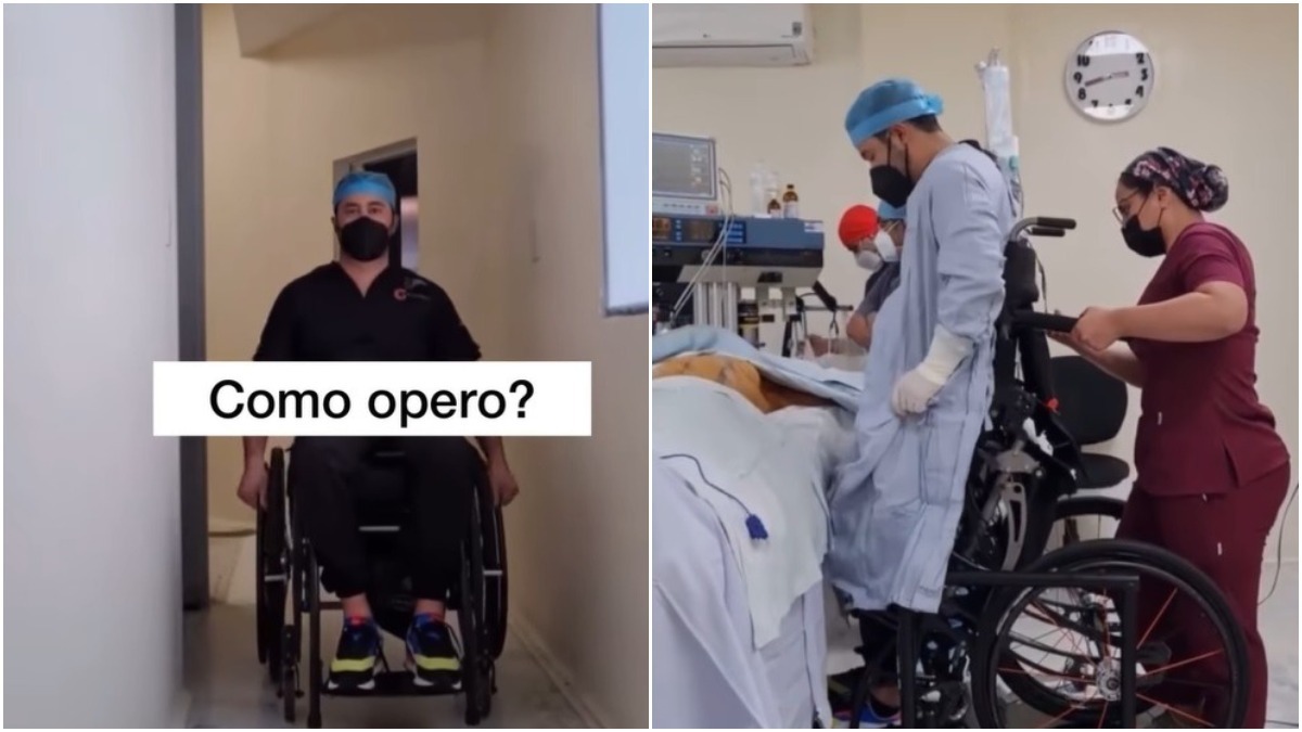 cirurgião paraplégico