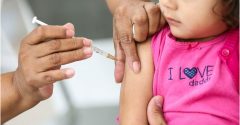 Crianças poderão receber a vacina de sarampo e influenza no mesmo dia