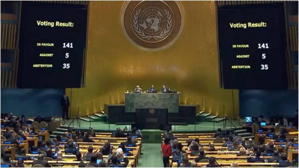 assembleia onu