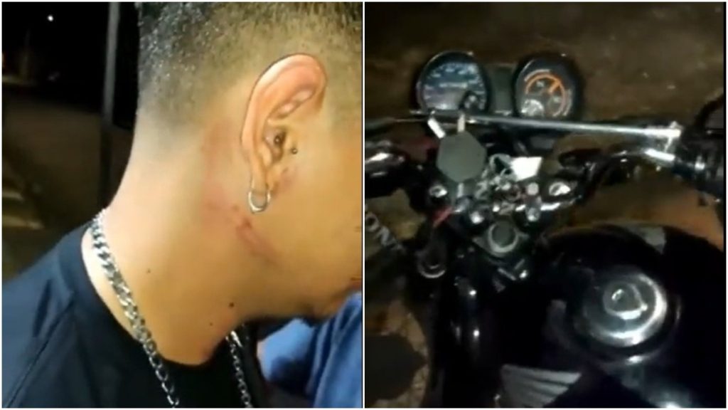 motoboy agredido