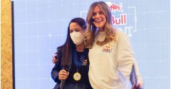 Bárbara ganhou o prêmio de storytelling em concurso da Red Bull