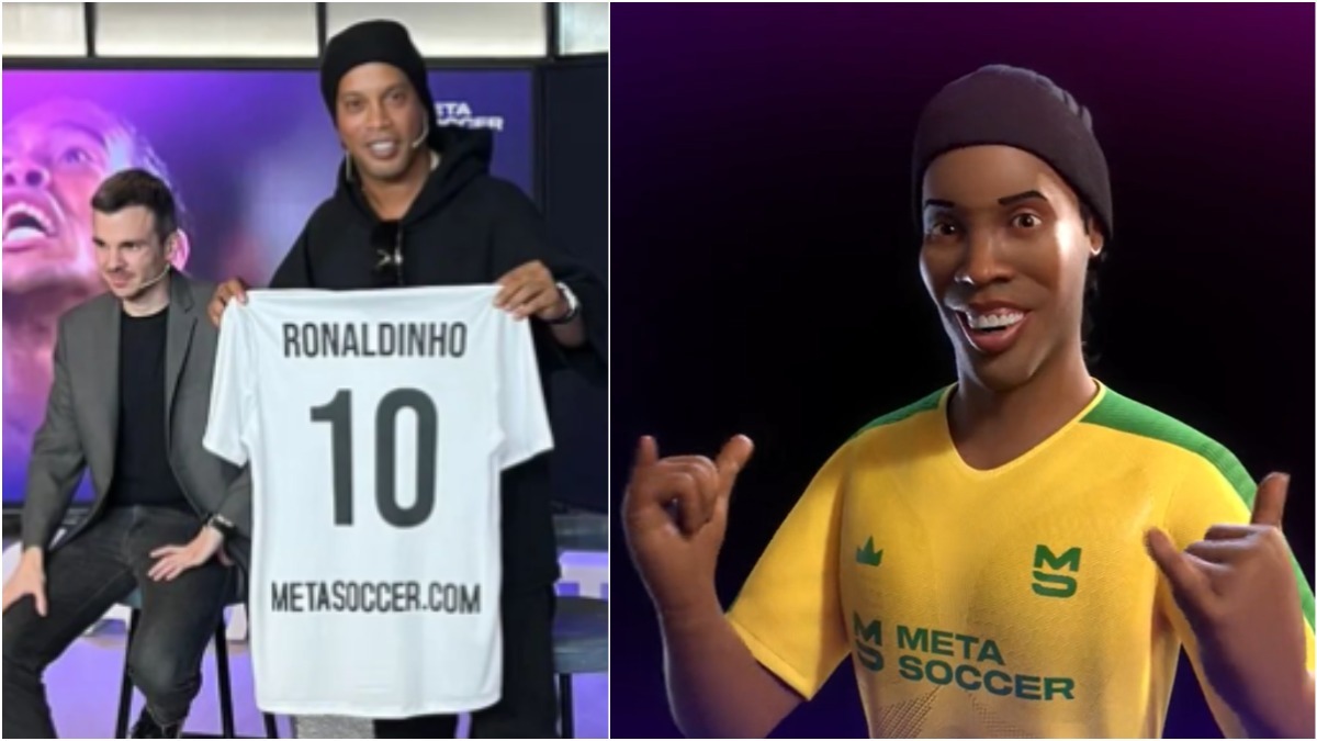 ronaldinho metaverso