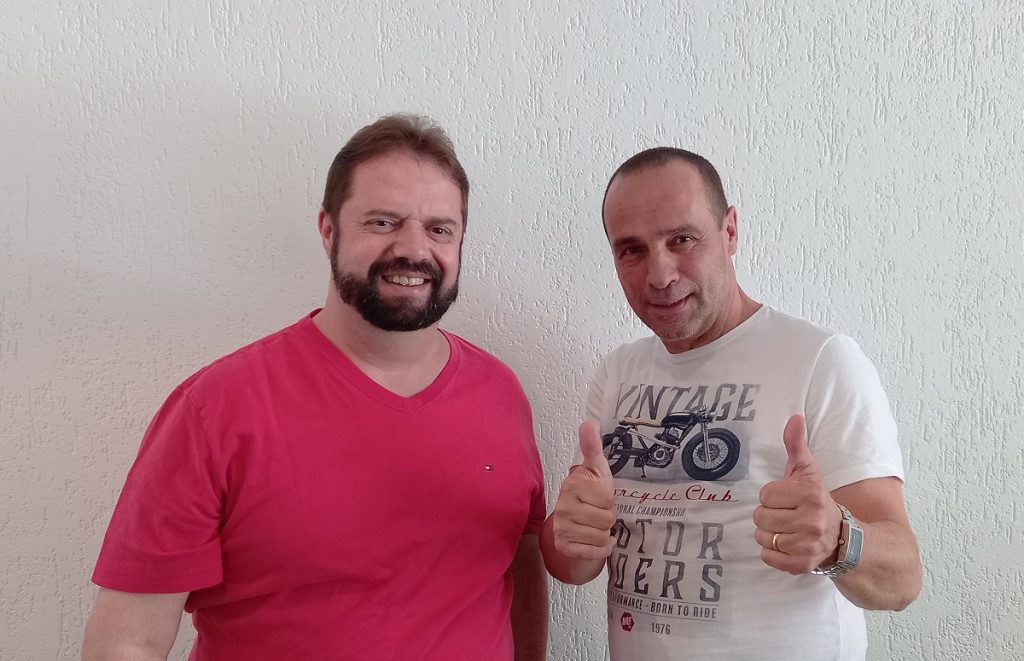 Luís Otávio Pires e Eduardo Aquino