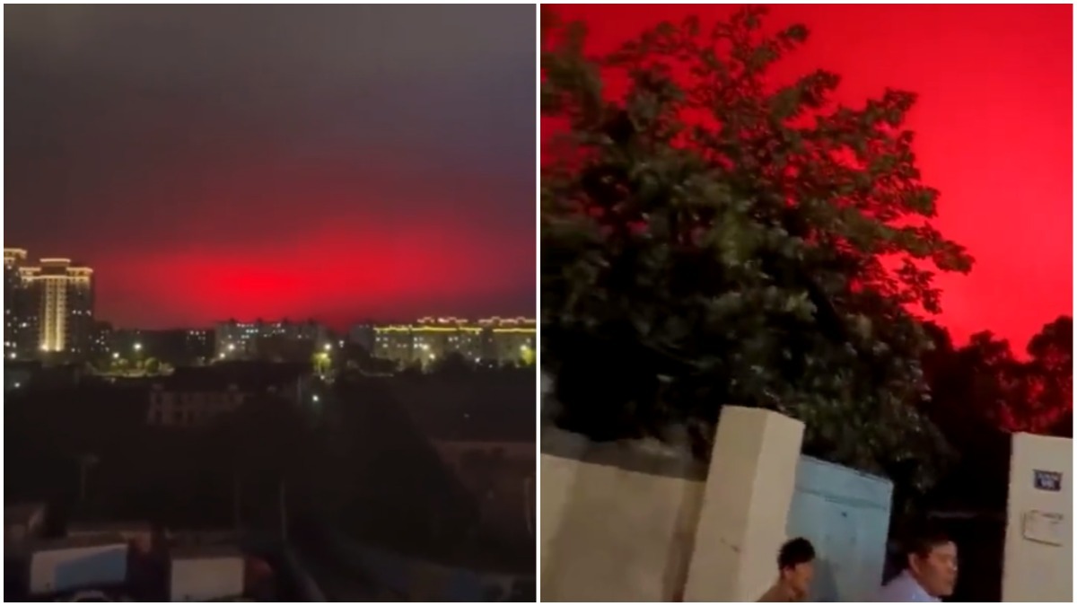 Céu vermelho ocorre por grande umidade na atmosfera