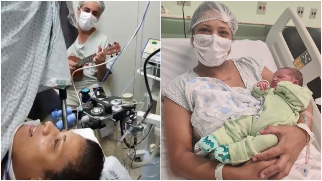 Nicolas é o primeiro filho do casal