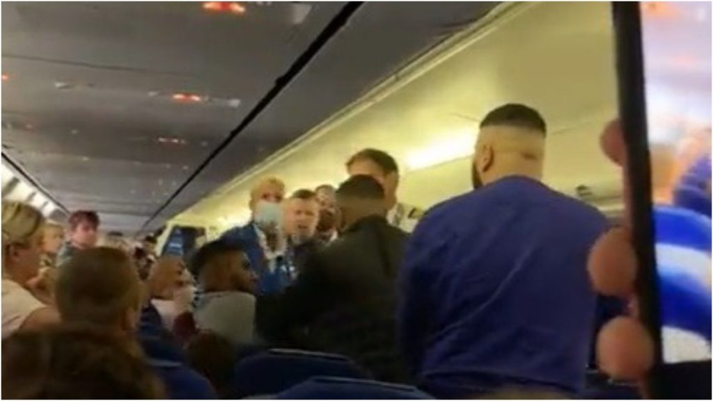 briga avião