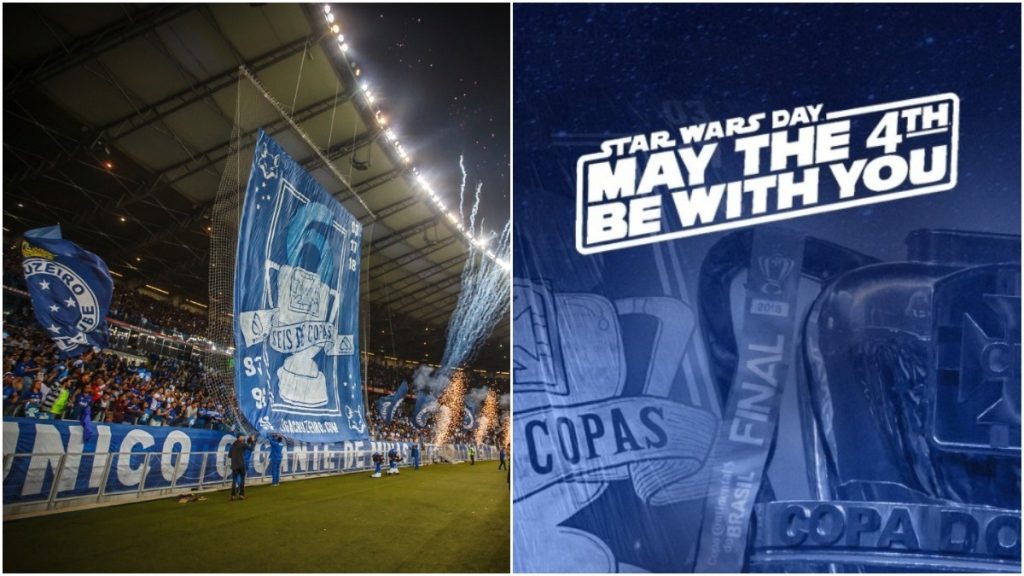 cruzeiro star wars futebol