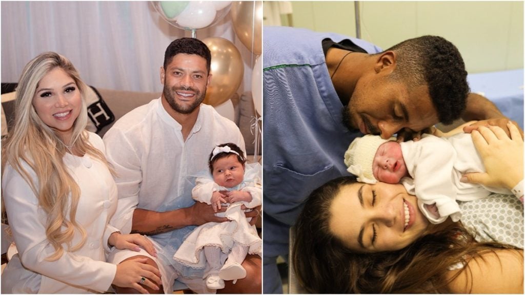 hulk willian oliveira jogadores filhos futebol