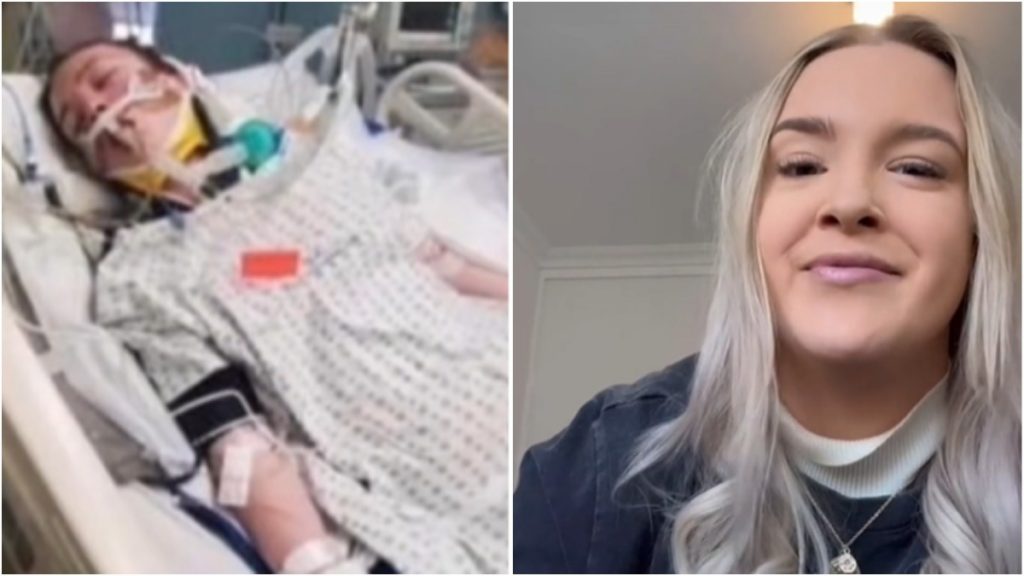Australiana ficou em coma induzido por três meses