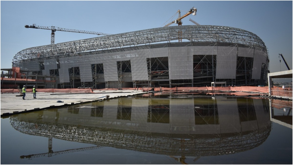 Arena MRV, futura casa do Galo, tem mais de 60% das obras concluídas
