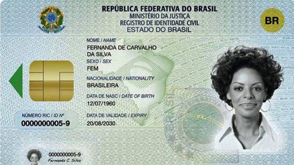 Nova carteira de identidade