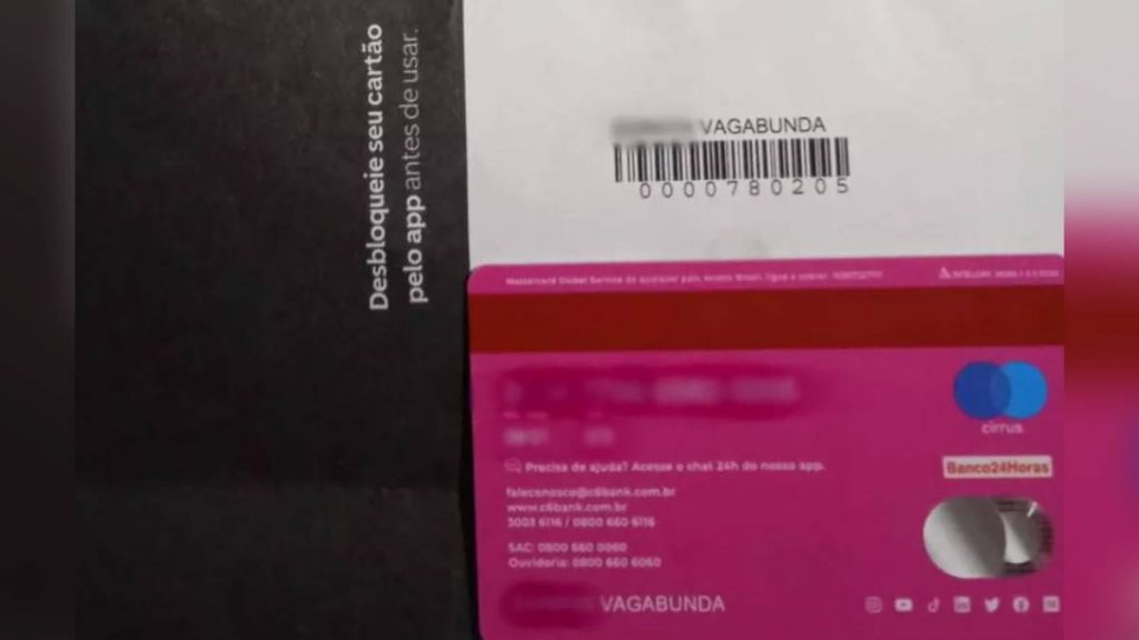 cartão vagabunda