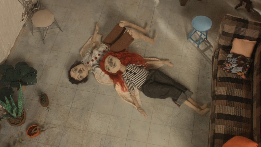 vida dentro de um melão