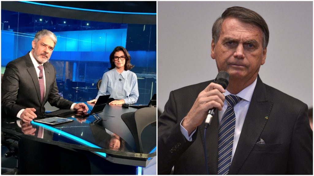 Bolsonaro e Jornal Nacional