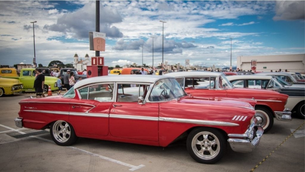 carro antigo no bh hot show