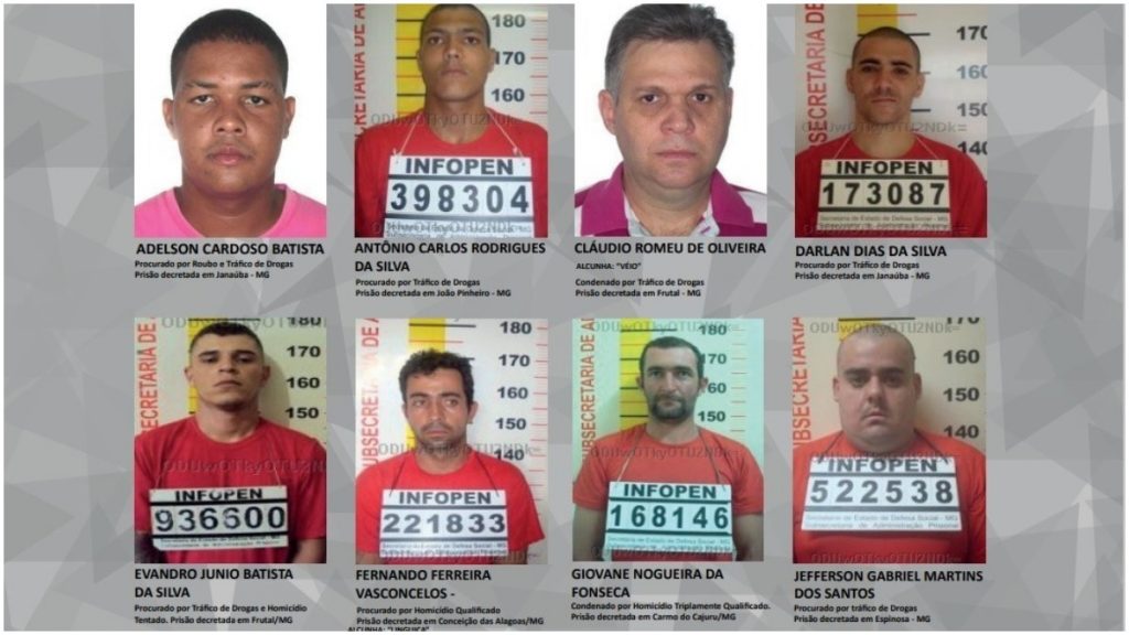 criminosos mais procurados