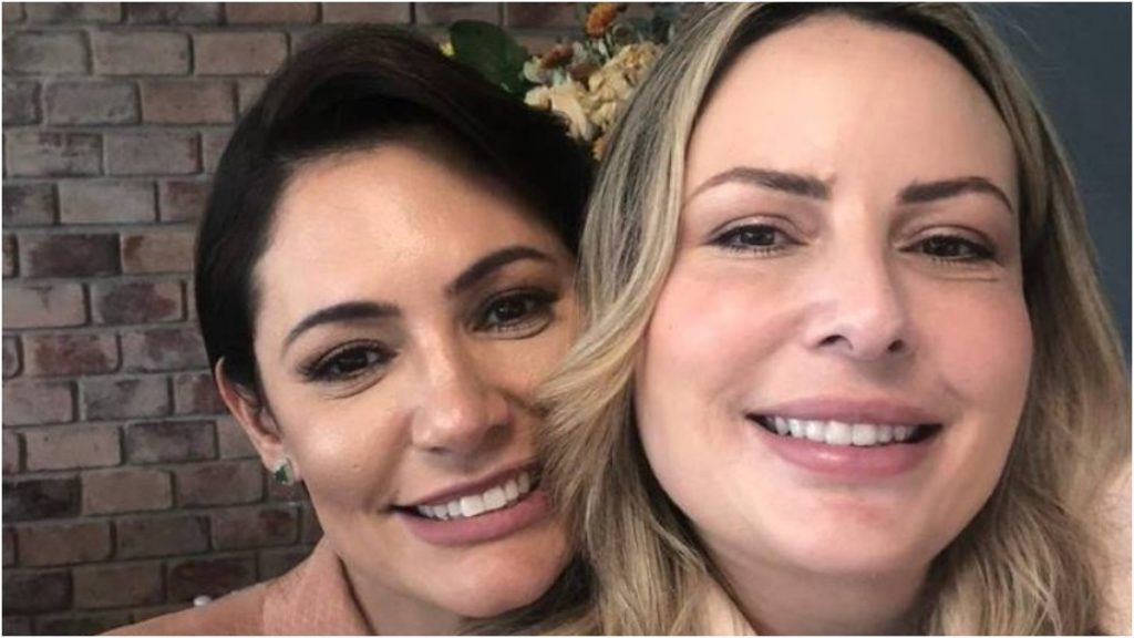 Michelle Bolsonaro e Juliana Lacerda