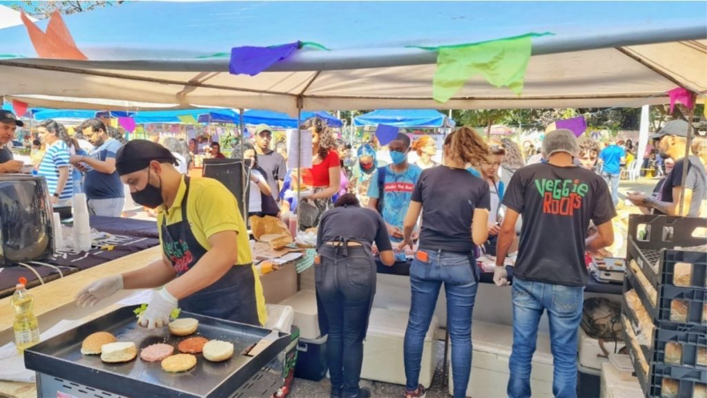 feira de comida vegana paraíso veg