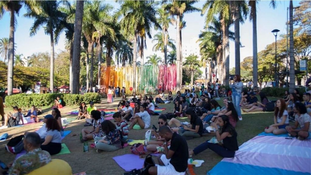 público do festival verbo gentileza