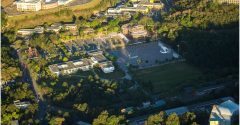 imagem aérea do campus da UFJF