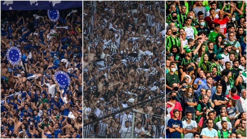 torcedores do futuro cruzeiro atlético américa