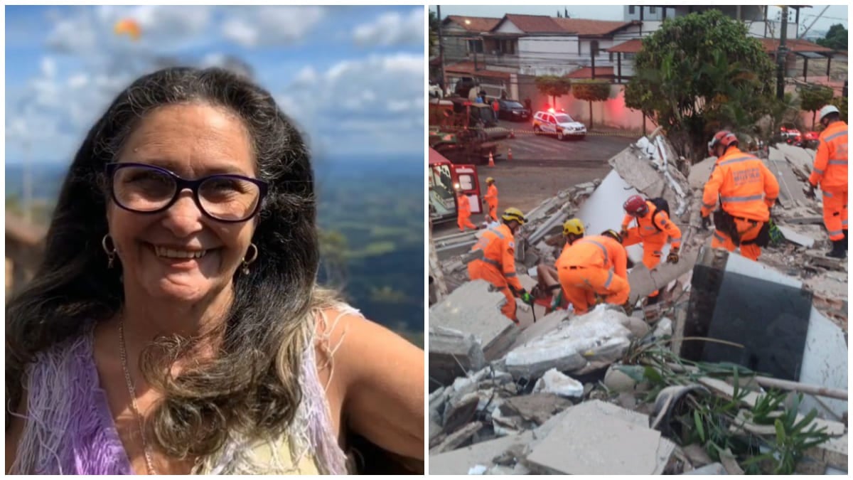 Prédio desaba em BH: vídeo mostra momento da queda