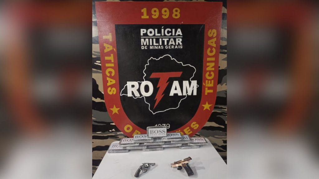 Armas e Drogas presas