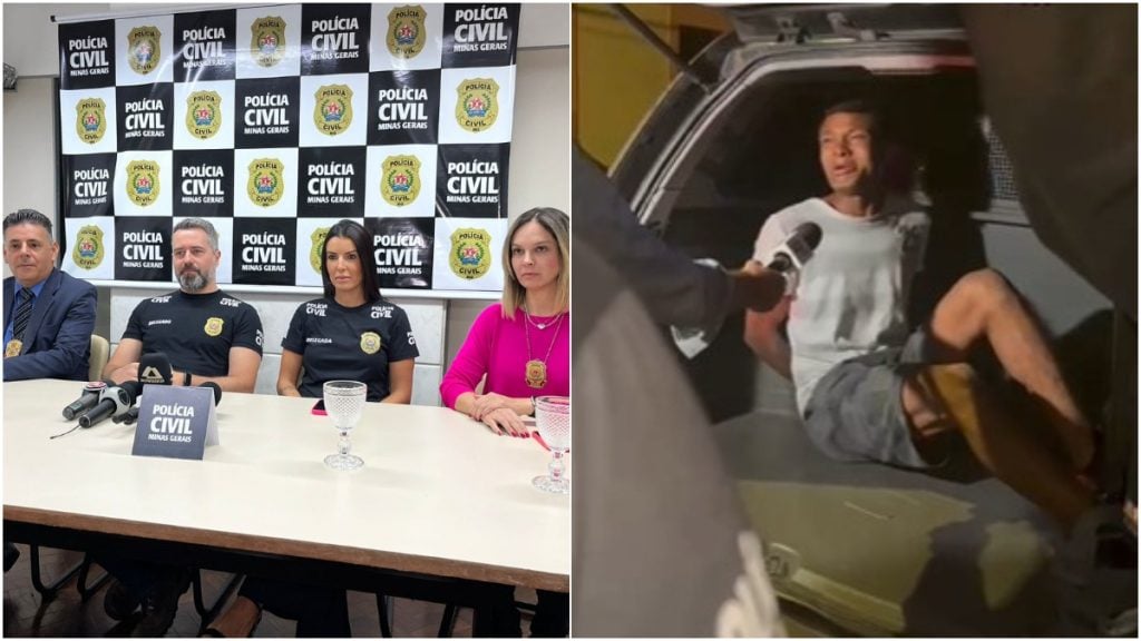 Delegados e suspeito