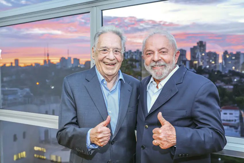 FHC grava vídeo de apoio a Lula