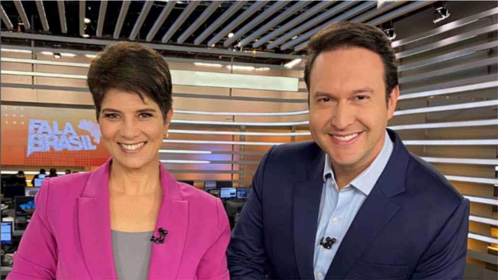 apresentadores fala brasil record