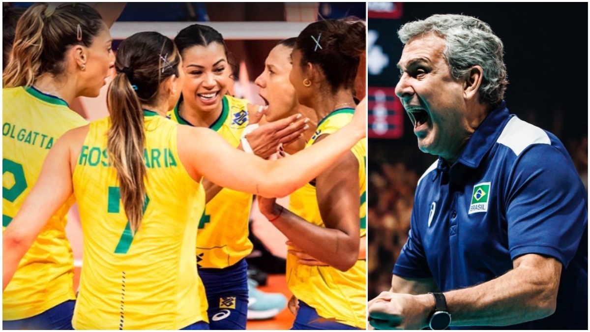 Seleção feminina do Brasil vence na estreia do Campeonato Mundial de Vôlei