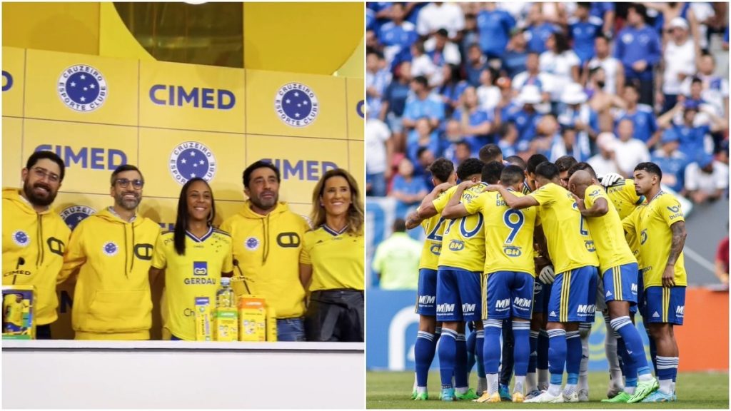 cruzeiro cimed parceria patrocínio