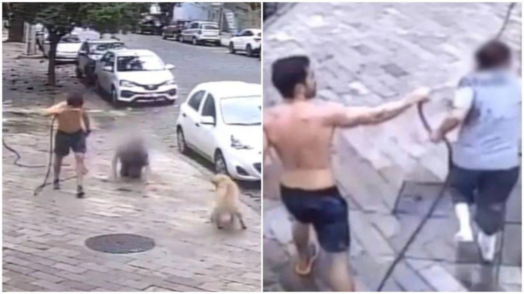 faxineira agredida em bh