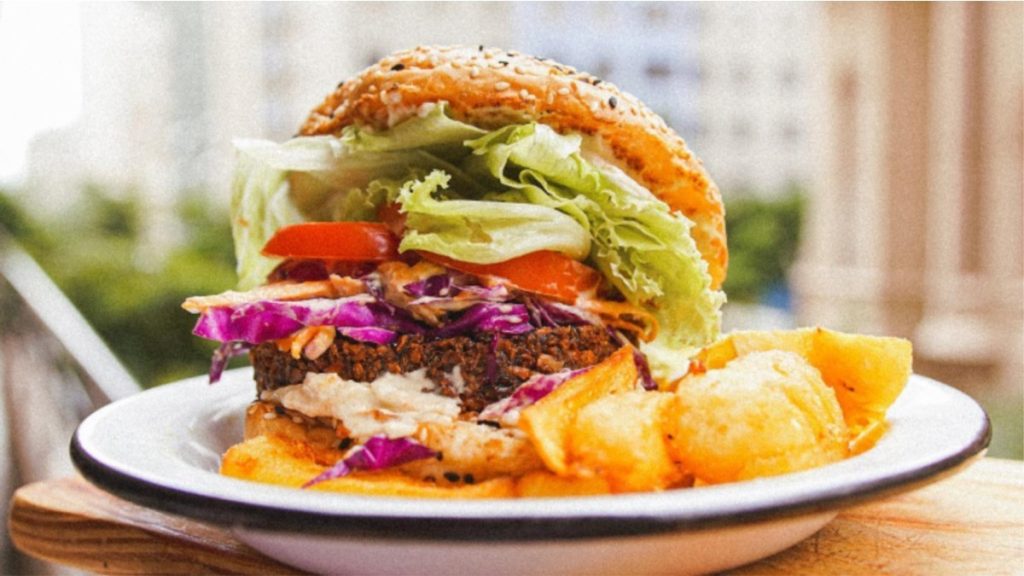 hambúrguer vegano