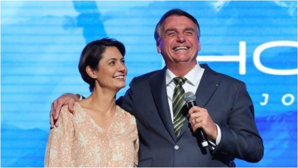 michelle e jair bolsonaro presidente