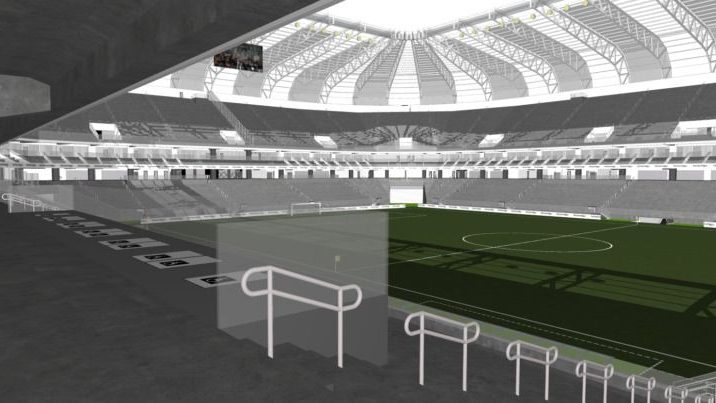 Sistema de pagamentos de futuro estádio do Atlético-MG permitirá  atendimento a torcedor sentado