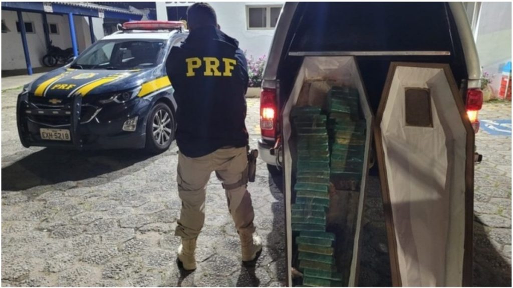 caixão com crack
