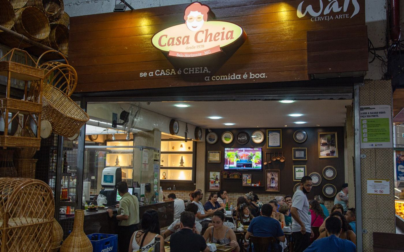 Restaurante Casa Cheia é referência para quem quer comer bem no Mercado Central de BH