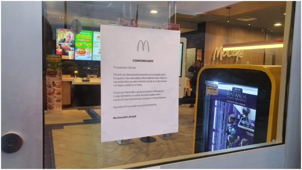 McDonald's sem lanches
