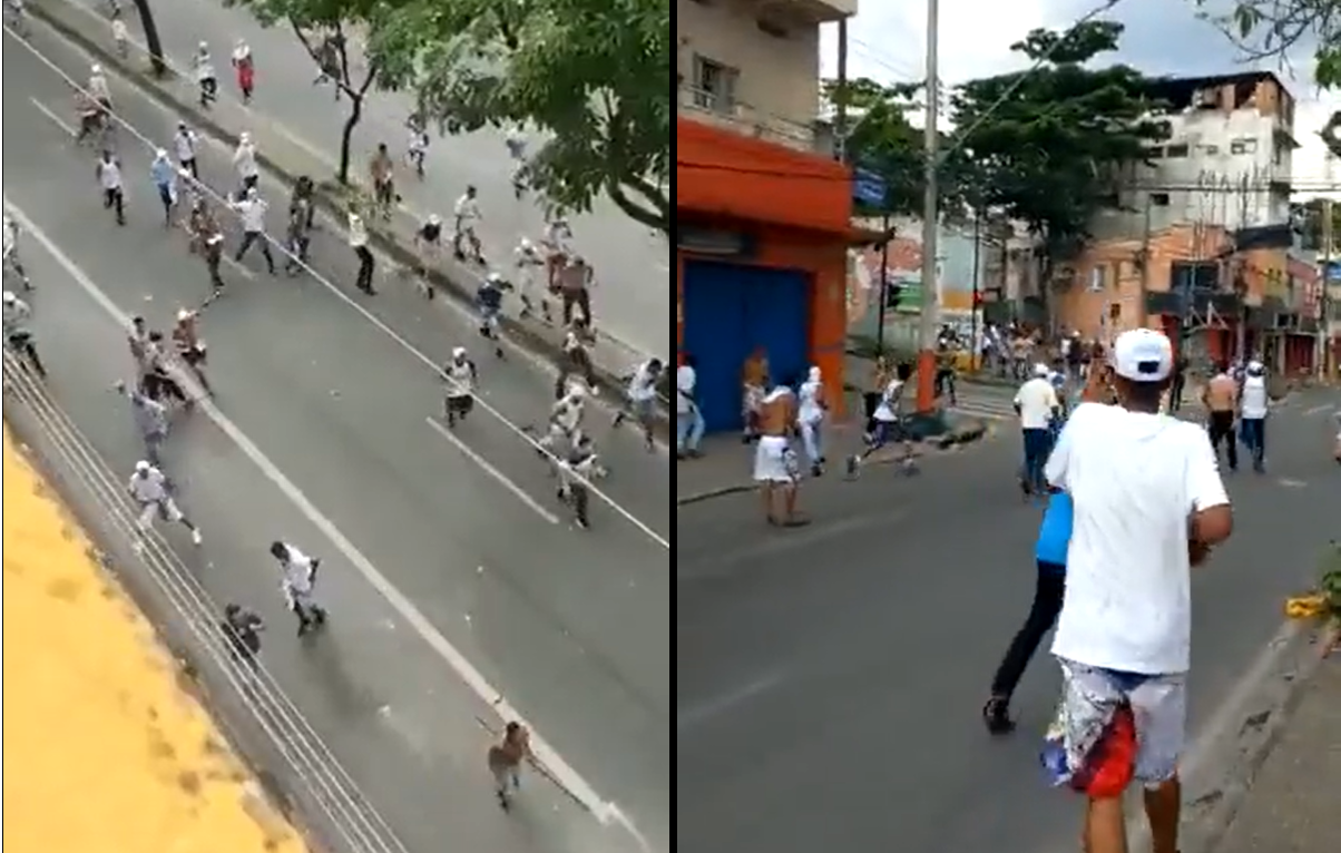 Máfia Azul e Galoucura brigam pelas ruas de BH após final do Mineiro Feminino