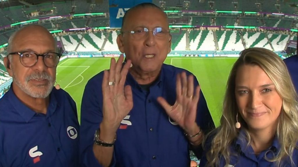 Galvão narra última Copa da carreira