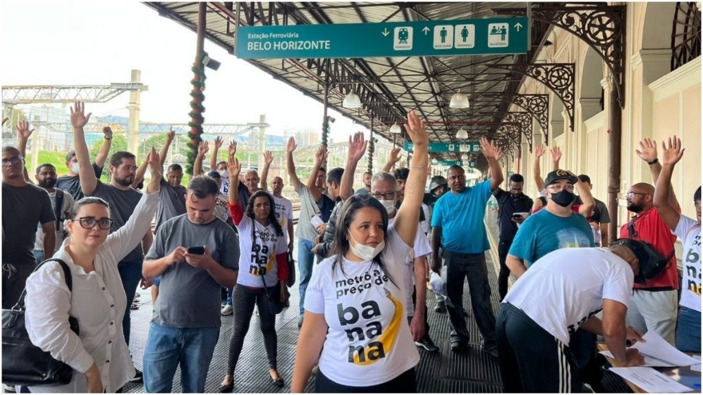 greve metrô bh