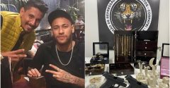 Neymar e empresário de joias